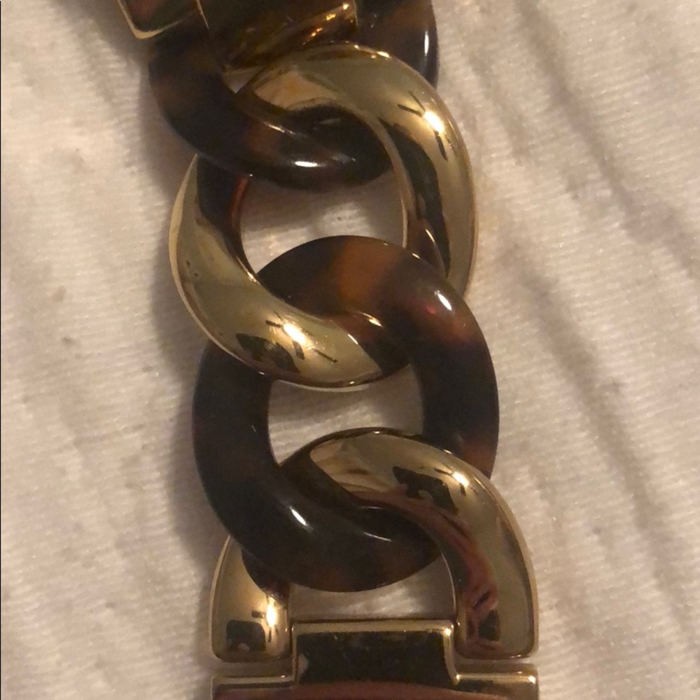 Michael Kors Tortoise Shell Chain Watch - image 3